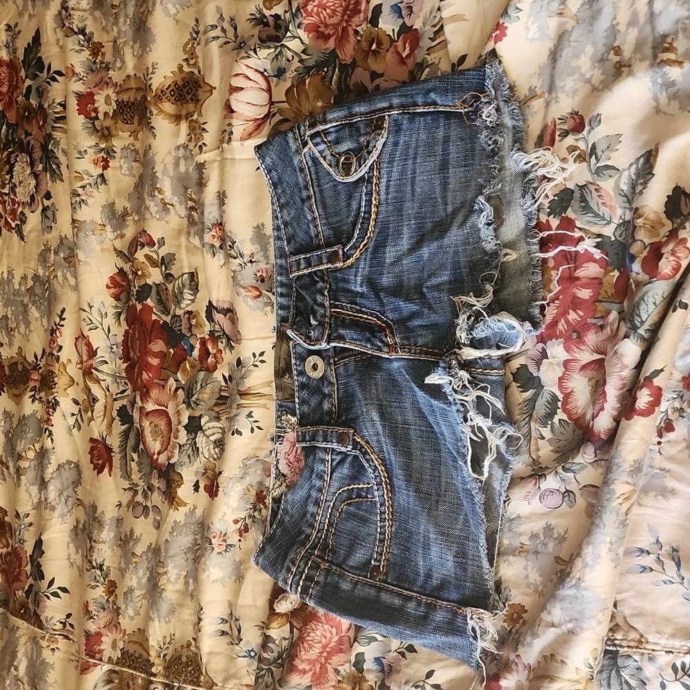 Blue Tatoo Shorts